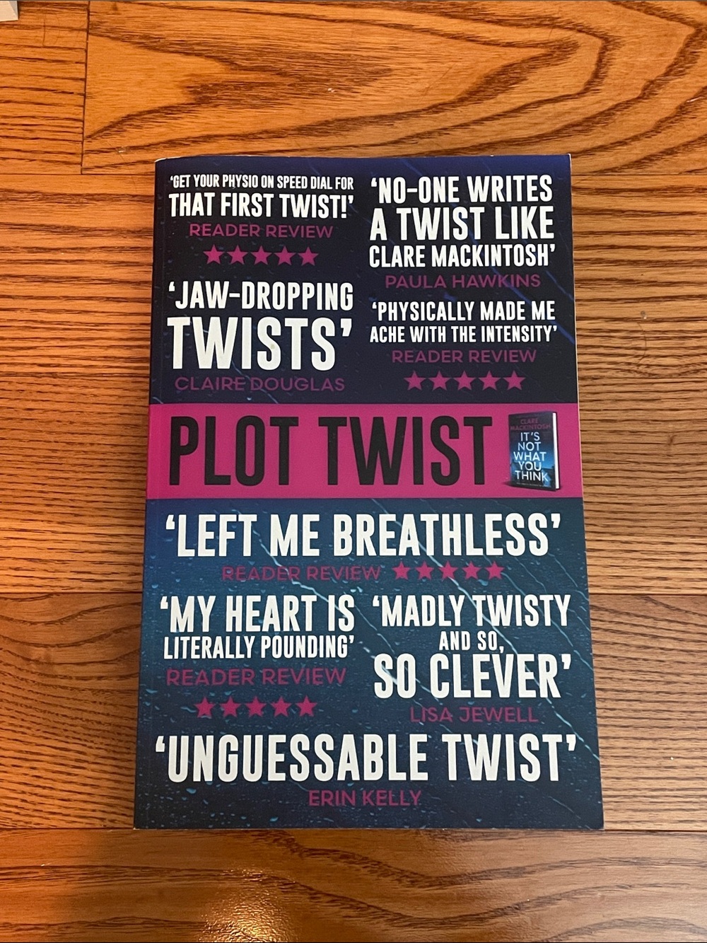 2/$15 ARC, ‘It’s Not What You Think’ by Clare Mackintosh